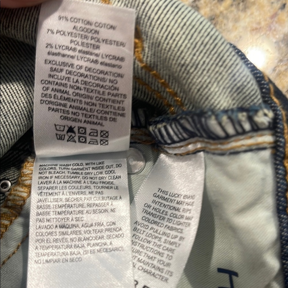 NWT Lucky Brand Bridgette High Rise Skinny Jeans 6/28 R with Studded Details - Picture 9 of 13